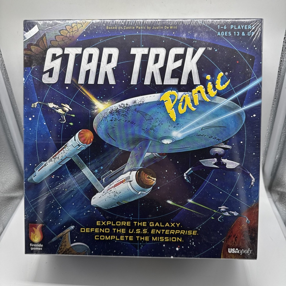Star Trek Panic Board Game USAopoly Fireside Games 2016 NEW SEALED OOP